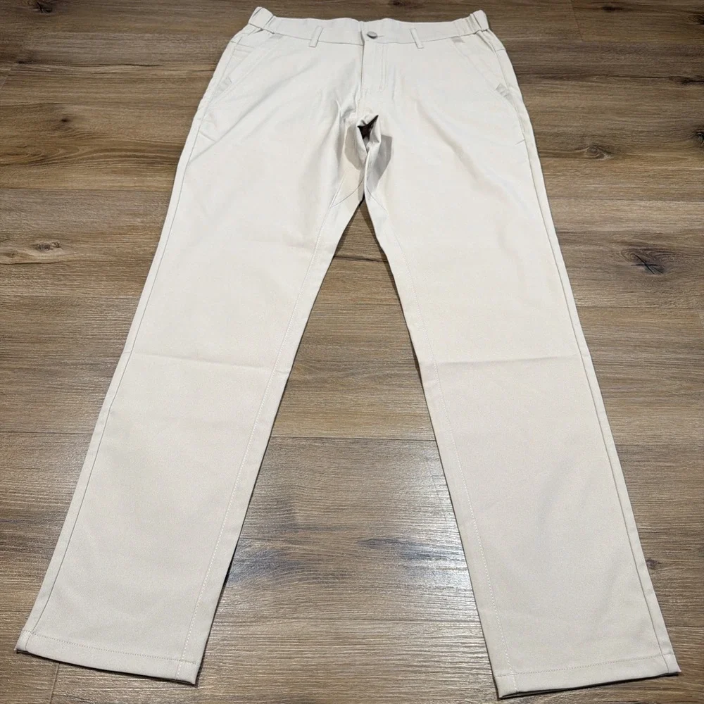 Jack Archer Pants Mens 30x30 Oak Khaki Performance Stretch Golf Travel Casual